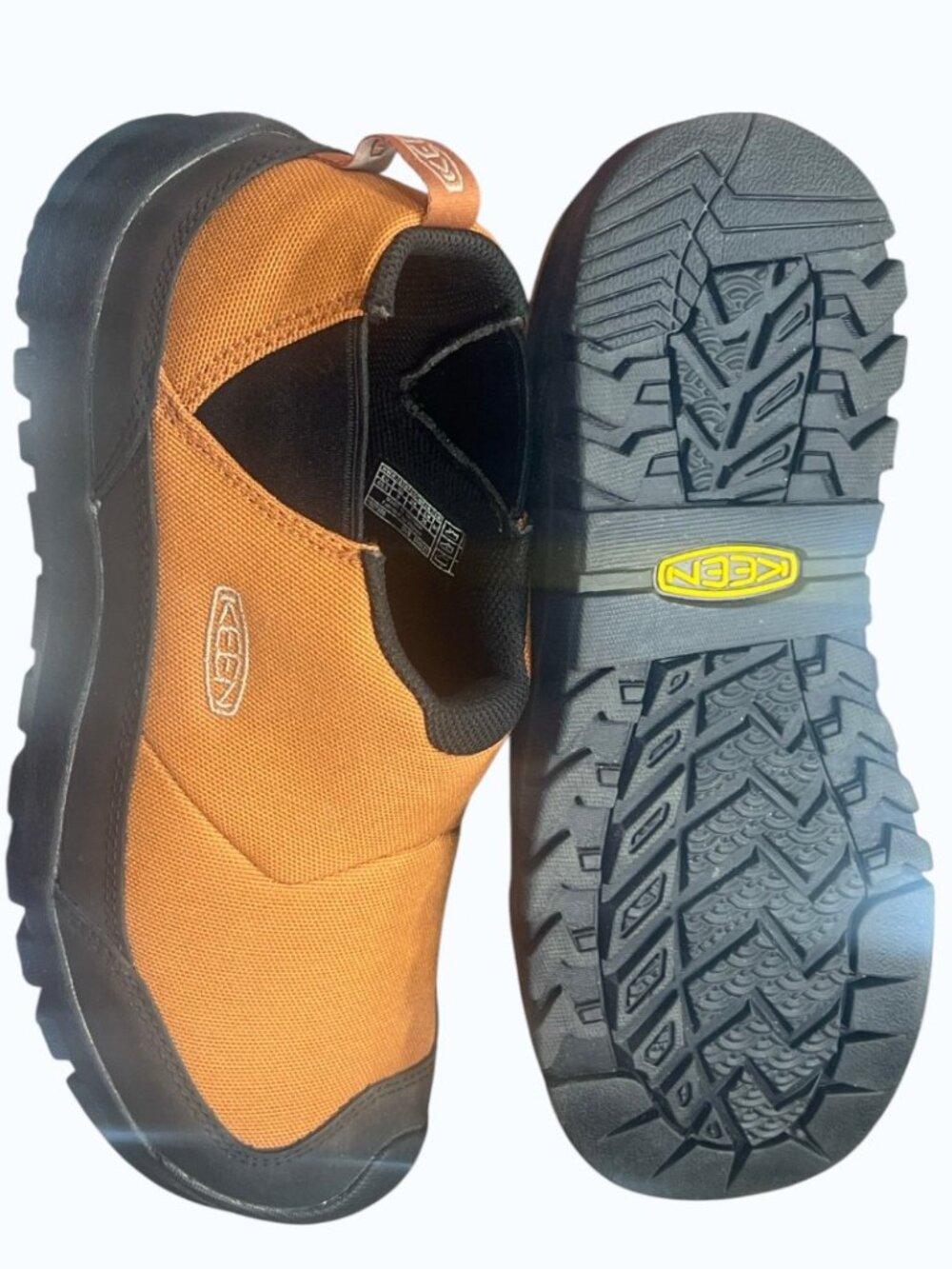 KEEN Hoodcamp FR Slip-On Maple/Black 1027986 - Men's 8 / Women's 9 - NWOT